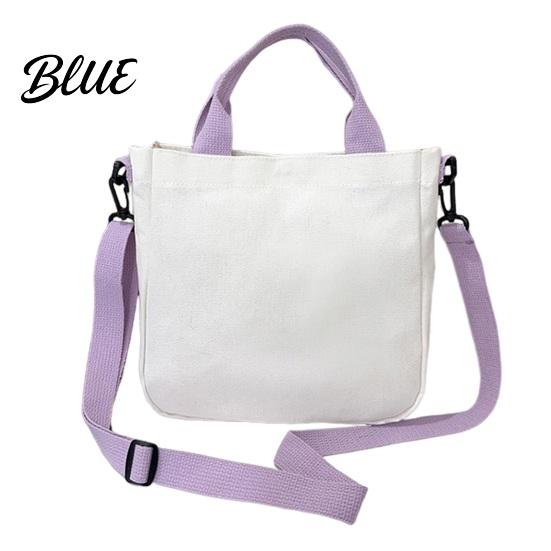Small Shoulder Purse Canvas Crossbody Bag Lightweight Handbag with Adjustable Strap Stylish Shopping Bag Travel Women for Daily Commute Strap