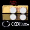 Clear Round Plastic Coin Holder For Easy Viewing And Display Of Collectible Items With Protective Cover