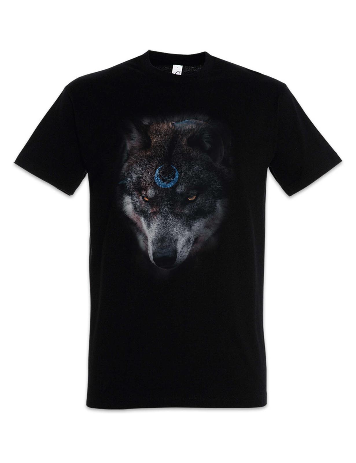 Wolf Moon T-Shirt Mens Womens Tees Top Hunt Hunter American US USA Hunting Magic Mystic Witch M