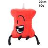 13 Stili Nuovo Battle for Dream Island Peluche Foglia Fuoco Fiore Goccia d'Acqua Bolla Torta Lecca-lecca Peluche Bambola Regalo per Bambini