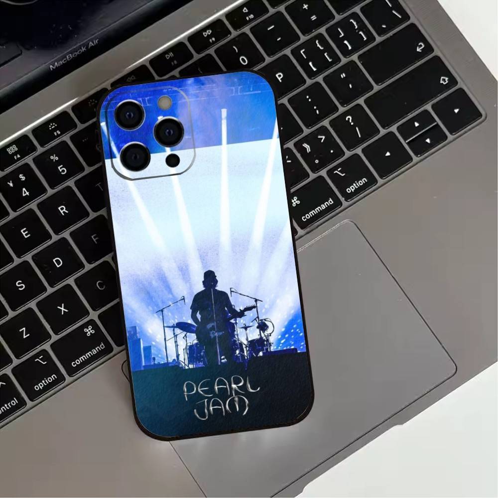 Band P-Pearl J-Jam Fashion Phone Case Silicone Soft For IPhone 17 16 15 14 13 12 11 X XR Plus Pro Max Plus