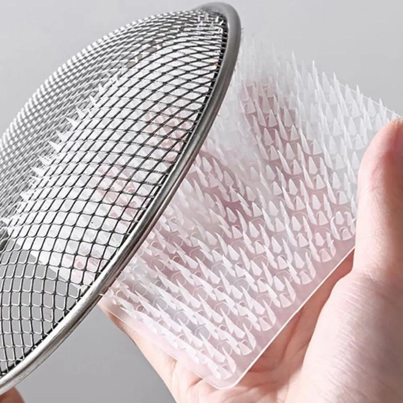 4PCS Kitchen Accessory TPE Material Brush Ergonomic Fruit Vegetable Brushes with Gentle Elastic Bristles for Set of 4 Kitchen Tools