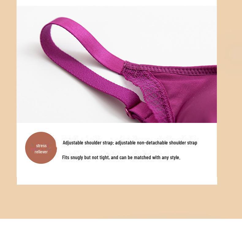 Mulberry Silk Medium-Thick Wireless Bra: Comfortable, Breathable, Sexy Sleepwear for Women
