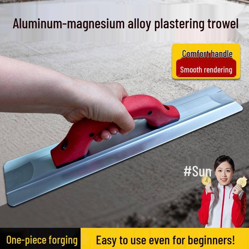 Aluminum Magnesium Trowel Putty Knife for Concrete Leveling