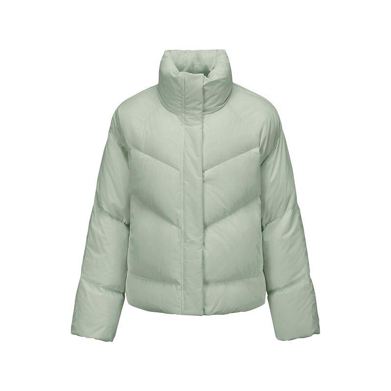 Skechers Warm Waterproof Anti-Static Lightweight Casual Sports Jacket Women outerwear Light-Gray L425W019-05CQ S