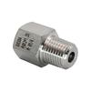 Adaptateur Réducteur Fileté Inox M12x1.25 Femelle vers R1/4 Mâle BSPT PT (0944)