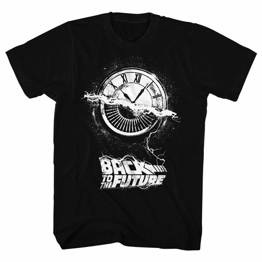 Back to the Future Wheel Of Time Adult T-Shirt Mens Womens Tees Top S