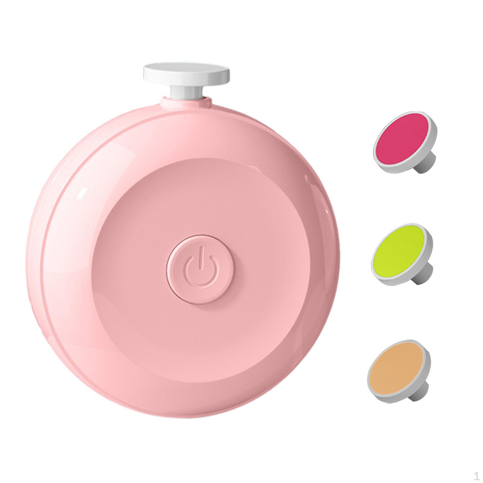 

Автоматический очиститель ногтей, набор электрических пилочек, шлифовальная машина, триммер для домашнего использования розовый