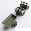 Longchan 4D Montagem 1/72 Modelo Kit Jeep Willys EUA