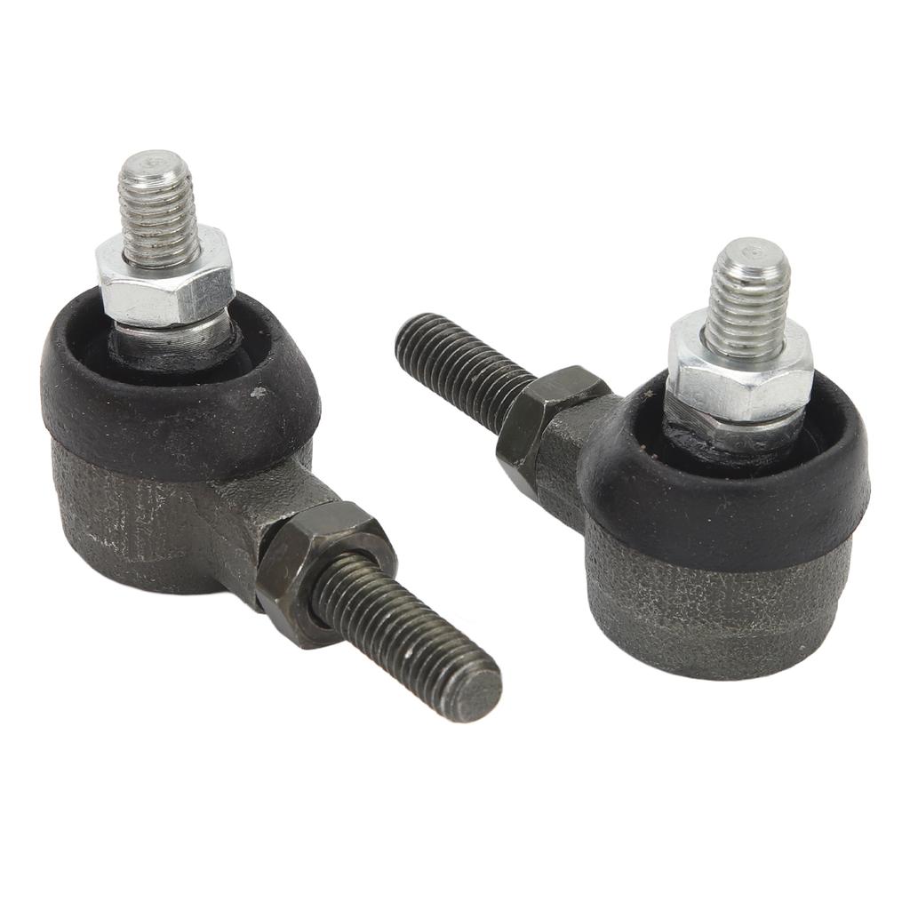 1Pair Tie Rod End Ball Joint M8 Thread High Strength Tie Rod Ball Joint For 110GKG‑2 49FM5‑E GO KART ATV MOPED