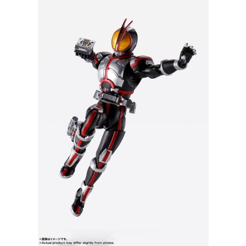 TAMASHII NATIONS S.H.Figuarts (Real Bone Carving Technique) Kamen Rider 555 Kamen Rider Faiz, approximately 145mm, PVC & ABS painted action figure