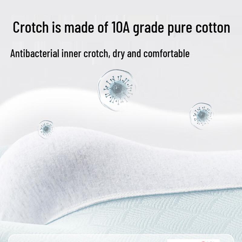 Mao Ren Men's Ultra-Thin Ice Silk Boxer Briefs 3-Pack