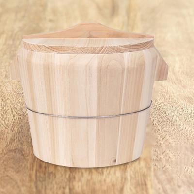 Rýžový parní kbelík Kulatá mísa Tofu pudink Sushi Nepřilnavý Snadno se čistí Servírovací misky Dřevěné