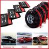 4Pcs/Lot Car Spare Tire Cover Case Polyester Auto Wheel Tires Storage Bags Vehicle Tyre Waterproof Dust-proof Protector Styling