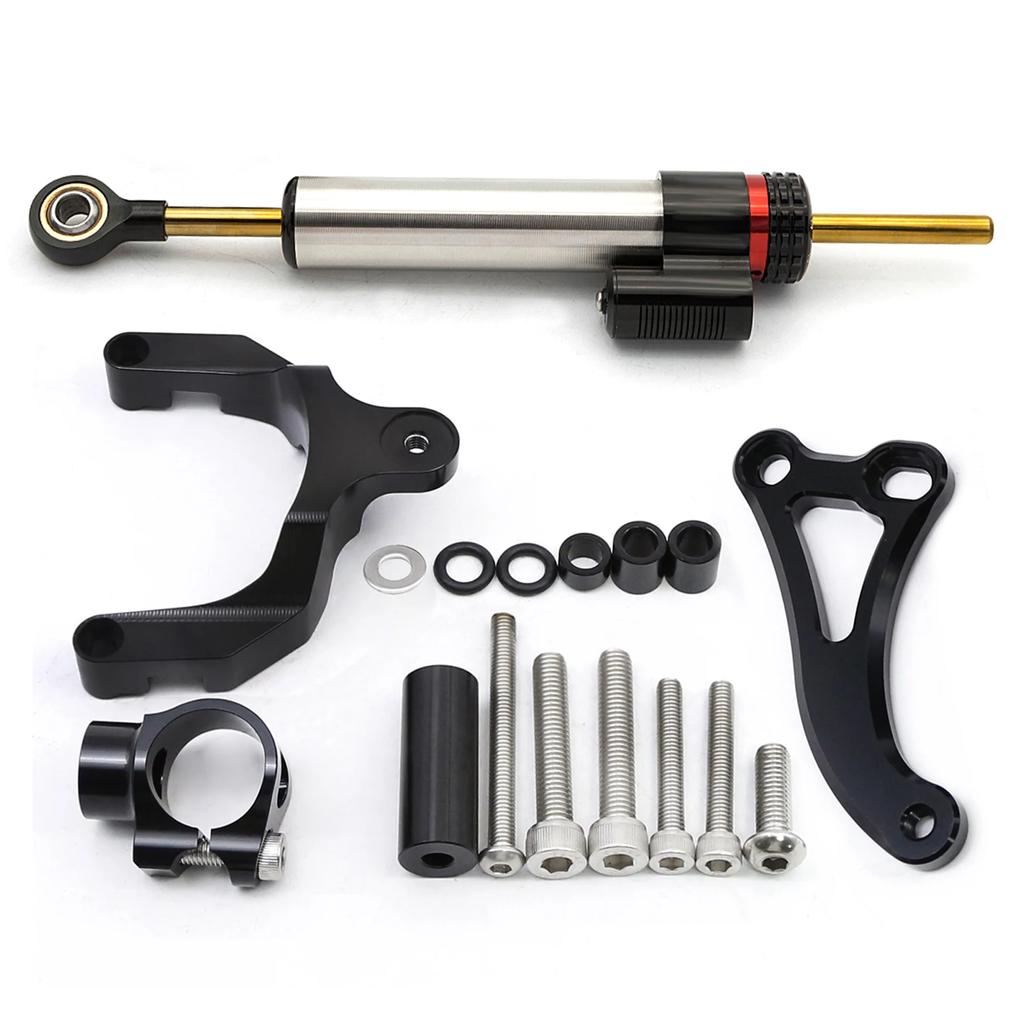 2022 2023 FOR SUZUKI GSX S750 GSX-S750 GSXS750 GSX-S GSXS 750 2017 2018 2019 2020 2021 CNC Steering Damper Bracket Mounting Kit
