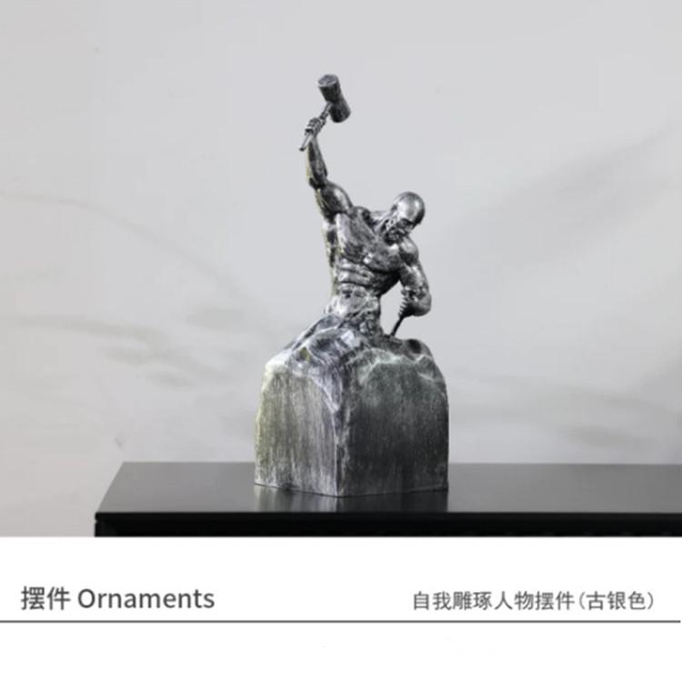 Moderne Kunstfiguren Skulpturen, Heimdeko, Wohnzimmer, Schnitzerei, Inspirierende Weiche Dekoration, Selbst modellierende Figuren Skulpturen
