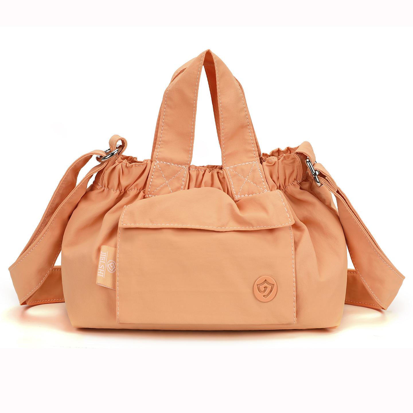 Сумка через плечо большой емкости, унисекс, спортивная сумка на плечо, сумка-тоут, модная оранжевый