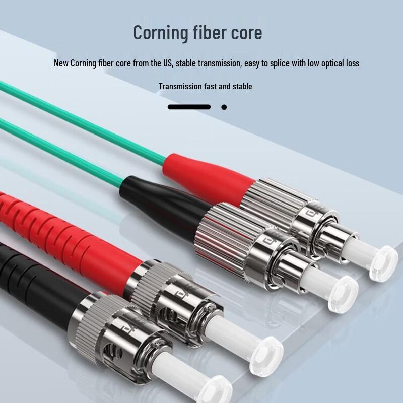 Shengwei 10 Gigabit OM3 Multimode Duplex FC-ST Fiber Optic Patch Cable