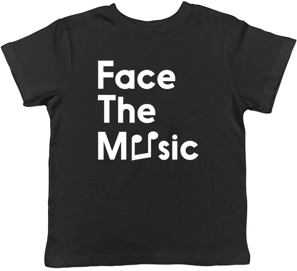 Face the Music Boys Girls Kids Childrens T-Shirt 100