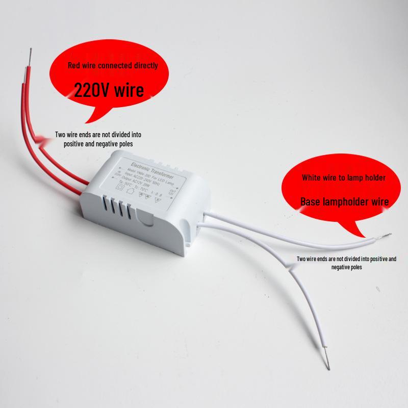 20W LED Ballast Power Driver for G4 Lamp Beads, Constant Current Transformer, 220V to 12V
