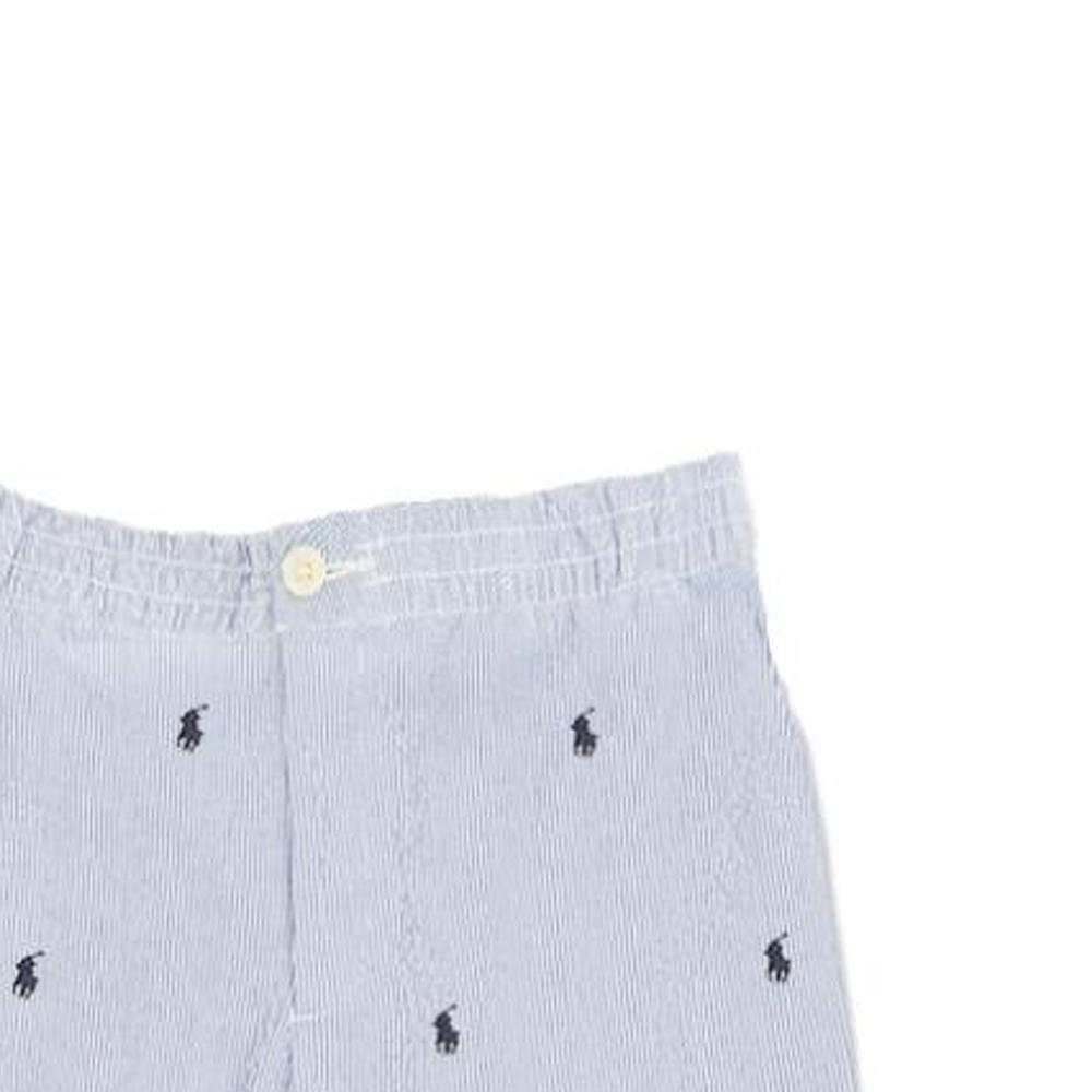 Polo Ralph Lauren Ss23 Boys Striped Animal Pattern Casual Shorts Kids Shorts Blue 323791763-001