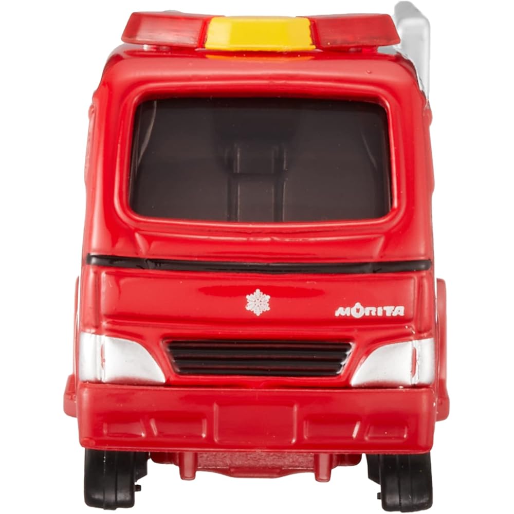 Takara Tomy Tomica No.041 Morita Pump Fire Truck Diecast Toy for Ages 3 and Up