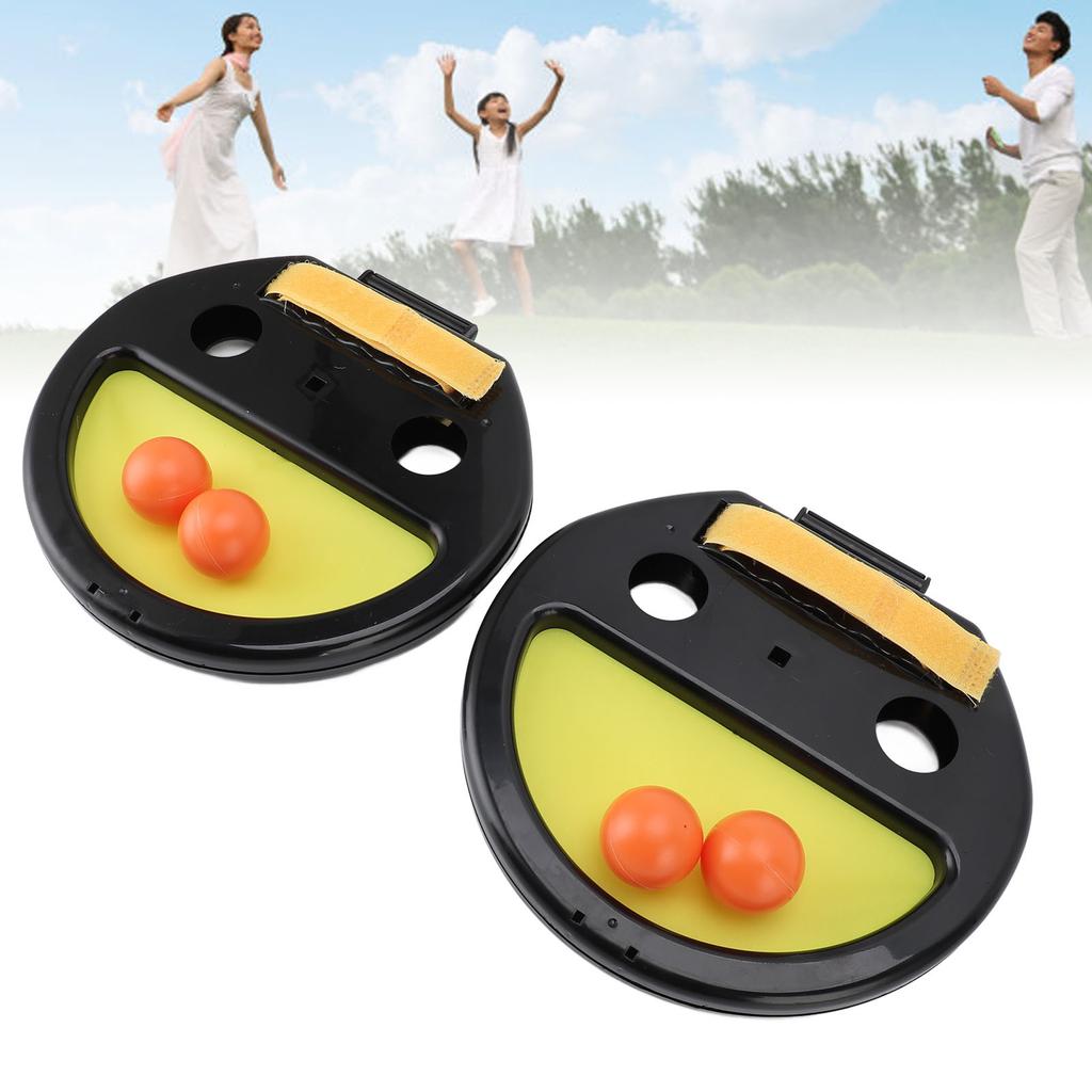 Throw Catch Ball Game 4 Balls Interactive Educational Portable Parent Child Toy Double Player Match