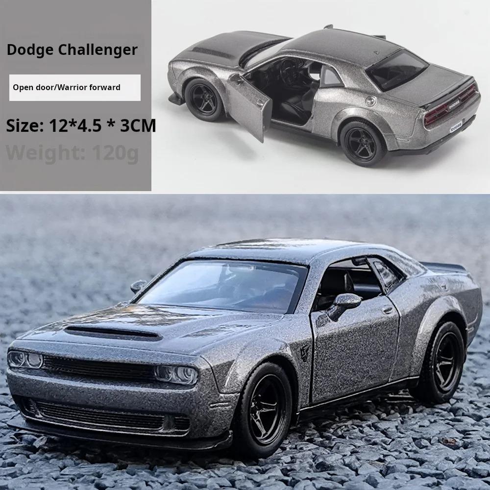 1:32 Simulation 1970 Dodge Charger Alloy Sports Car Model Pull Back Luxury Car Children's Toy Gift Ornaments