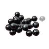 Pure Black Acrylic Beads for DIY Jewelry Making - Handmade Straight Hole Beading Accessories