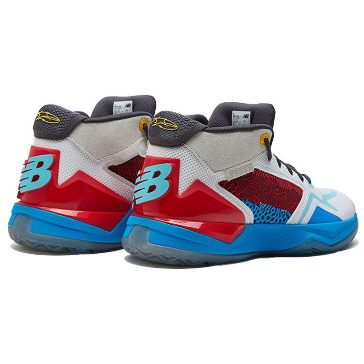 New Balance KAWHI Monsell Wye Feature Men Sneakers White Classic-Blue BBKLSBL1