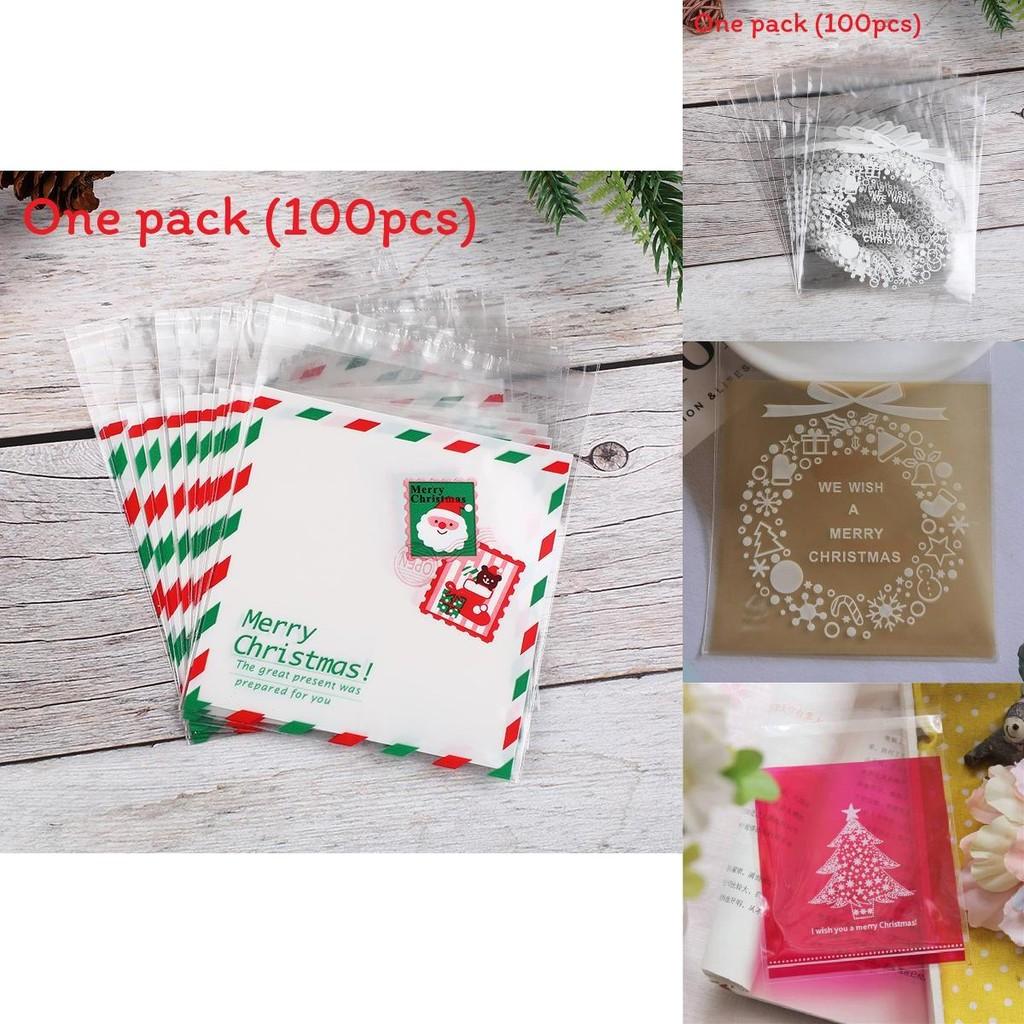 Festive Food Packaging Bags With Waterproof Plastic Material For Cookies And Chocolates
