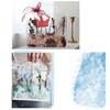Acrylic Flowers Handbag Gift Bag with Ribbon for Christmas and Thanksgiving