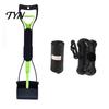 Easy One Handed Poop Claw Dog Pooper Scooper, Portable Pet Waste Cleanup Tool with 20 Bags, Foldable Scooper for Dogs Carry Case, Yard, Lawn, Outdoor