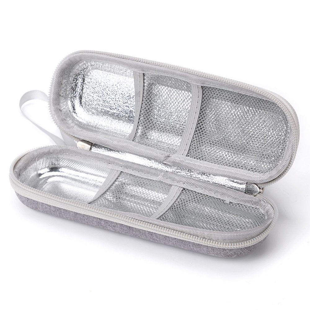 Portable EVA Insulin Cooling Bag Waterproof Thermal Insulated Pocket Pill Protector Pen Bag for Diabetics