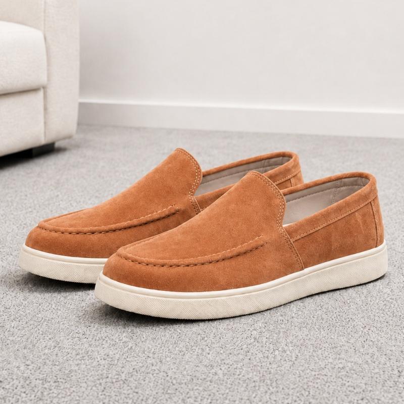 Summer Men's Casual Shoes Comfortable Platform Designer Loafers For Men Moccasins Breathable Slip-on Shoes Man Flat Office Shoes