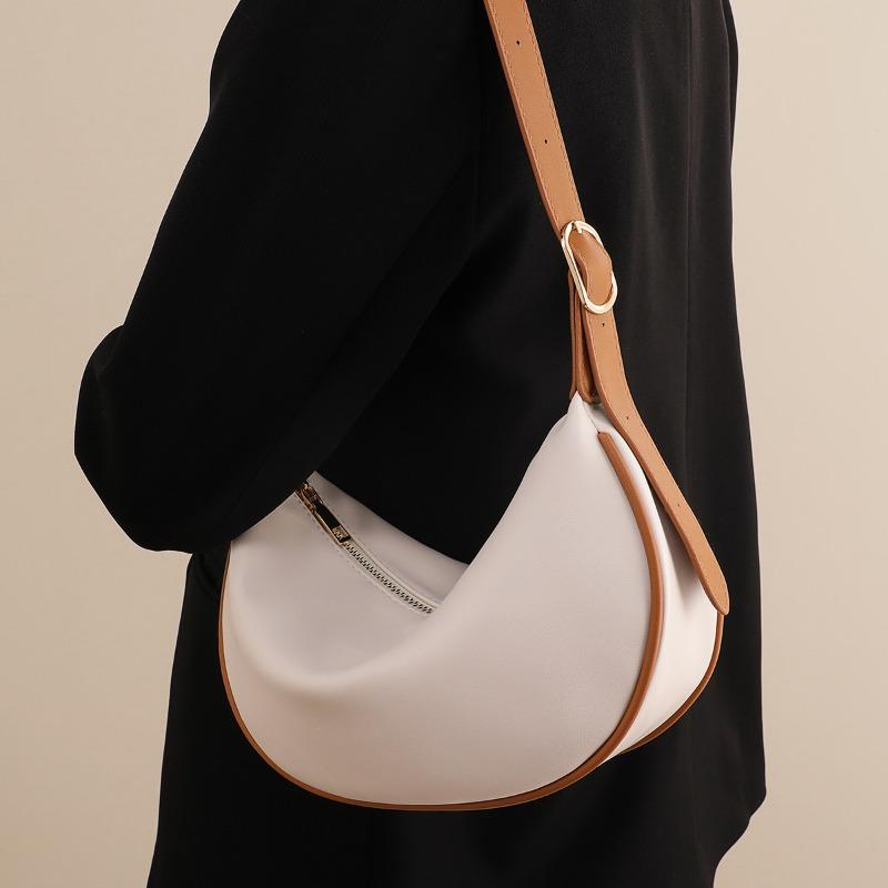 Bag New Versatile Bag Women's Bag Crossbody Bag Autumn Large Capacity Leather Shoulder Bag Underarm Bag Luggage