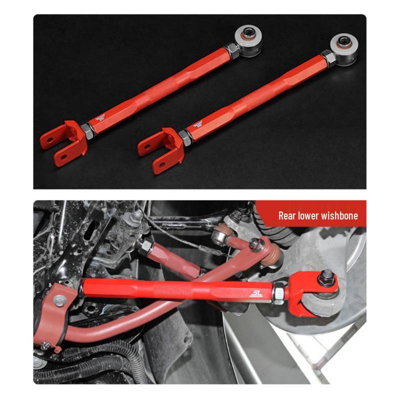 Front Strut Bar & Battery Skid Plate for Tesla Model 3/Y/X/S - Anti-Roll LVTU Balance Bar