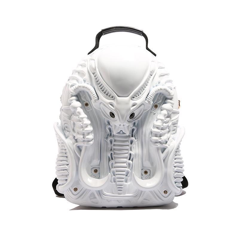 2025 Punk-Style Acrylic Backpack: European Fashion, Large Capacity, Unique Design for Women