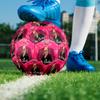 Mr. Worldwide Indoor Soccer Ball Size 5 Colorful All Ages Machine Stitched PVC Competition Ready Durable High-Bounce