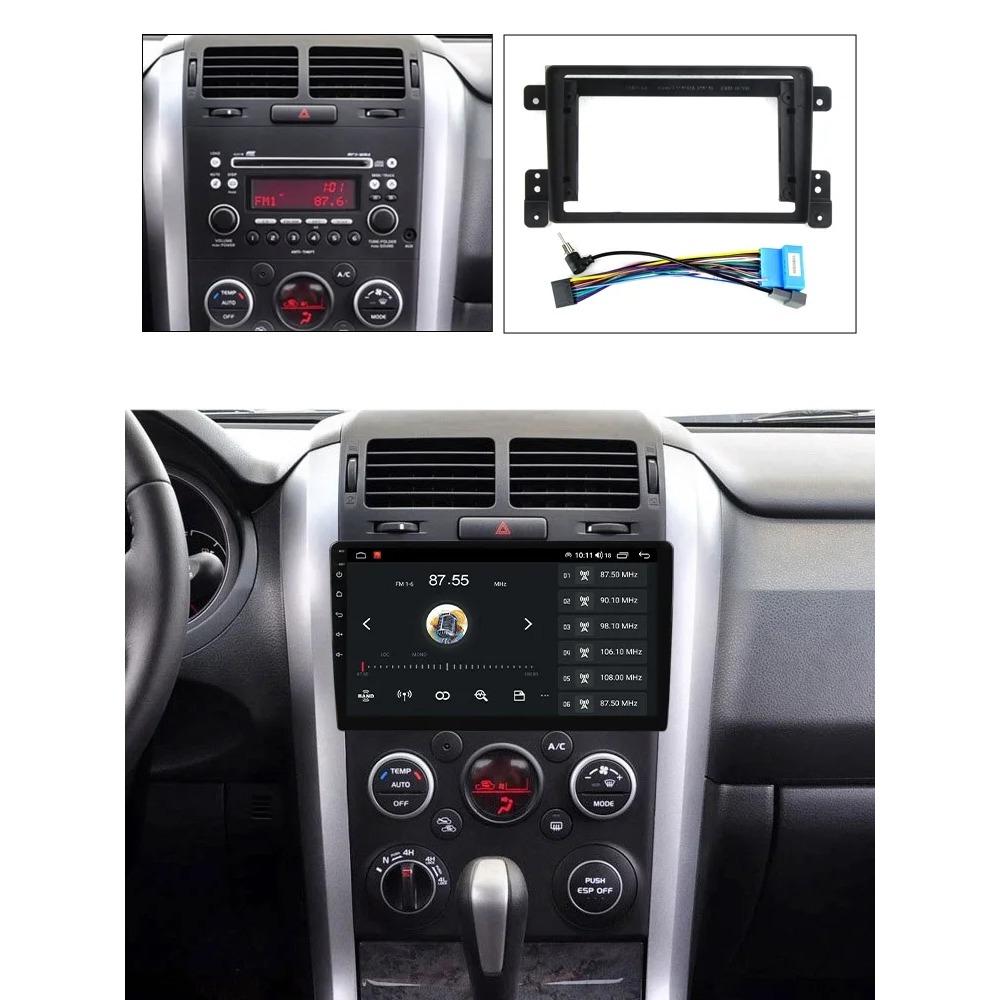 Android Car Radio Stereo For Suzuki Grand Vitara 3 2005 - 2015 GPS Navigation 2DIN 4 Core Multimedia Player Autoradio 1+16GB