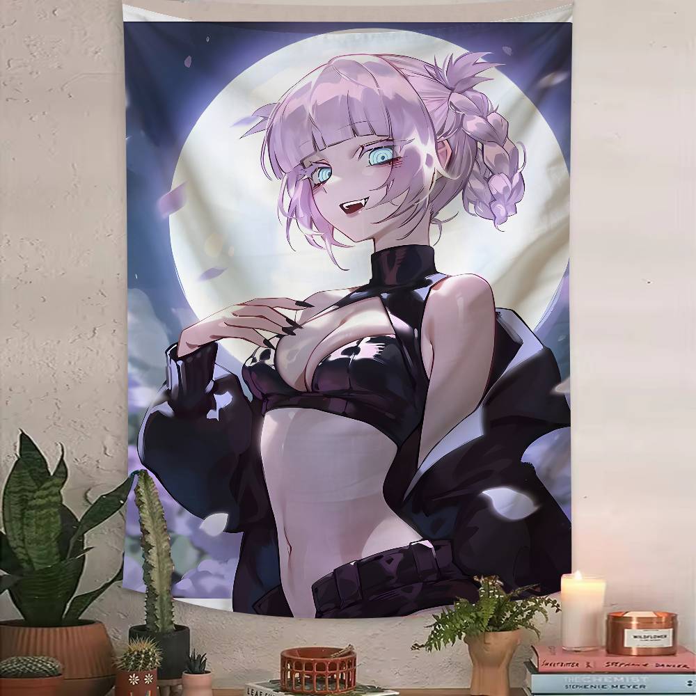Kawaii Nazuna Nanakusa Tapestry Bedroom Cute Anime Call of Night Modern Young People Style Dorm Theme Room Decor