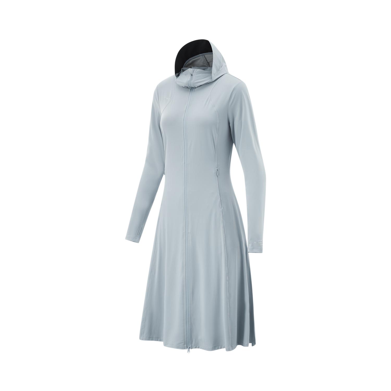 

Li Ning Серия Фитнес Спортивная Повседневная Простая Однотонная Толстовка с Капюшоном Защита от УФ-лучей Защита от Солнца Женская Верхняя Одежда Серая AFDVE44-2 XS