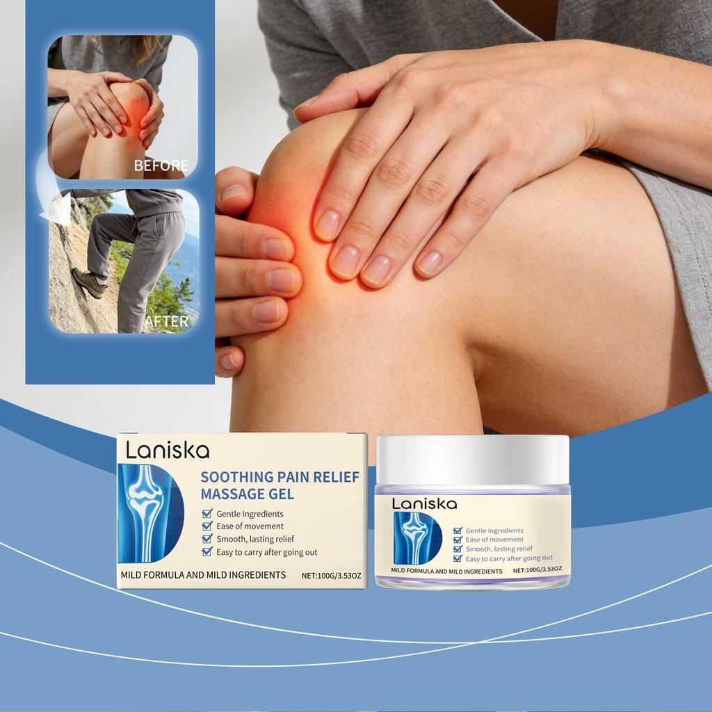 Joint Care Gel for Knee & Body, Daily Joint Support, External Massage & Skin Care