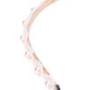 Comfortable Faux Pearl Headband Fashionable Wedding Headband Alloy Hair Accessory  For Women