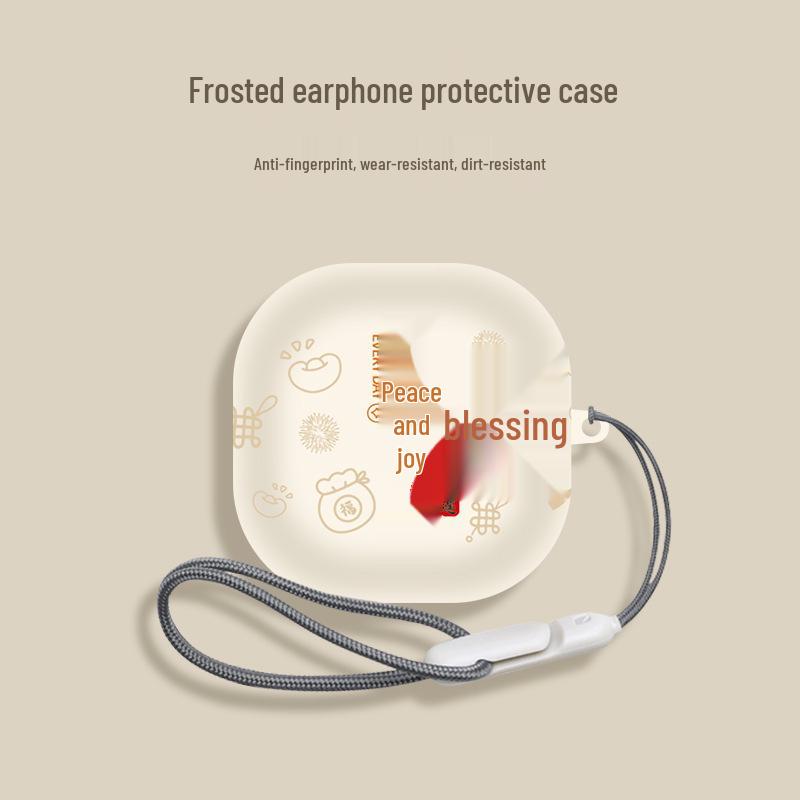 Compatible Protective Case for Samsung Buds2 Pro/Live/Buds2 FE Wireless Earbuds