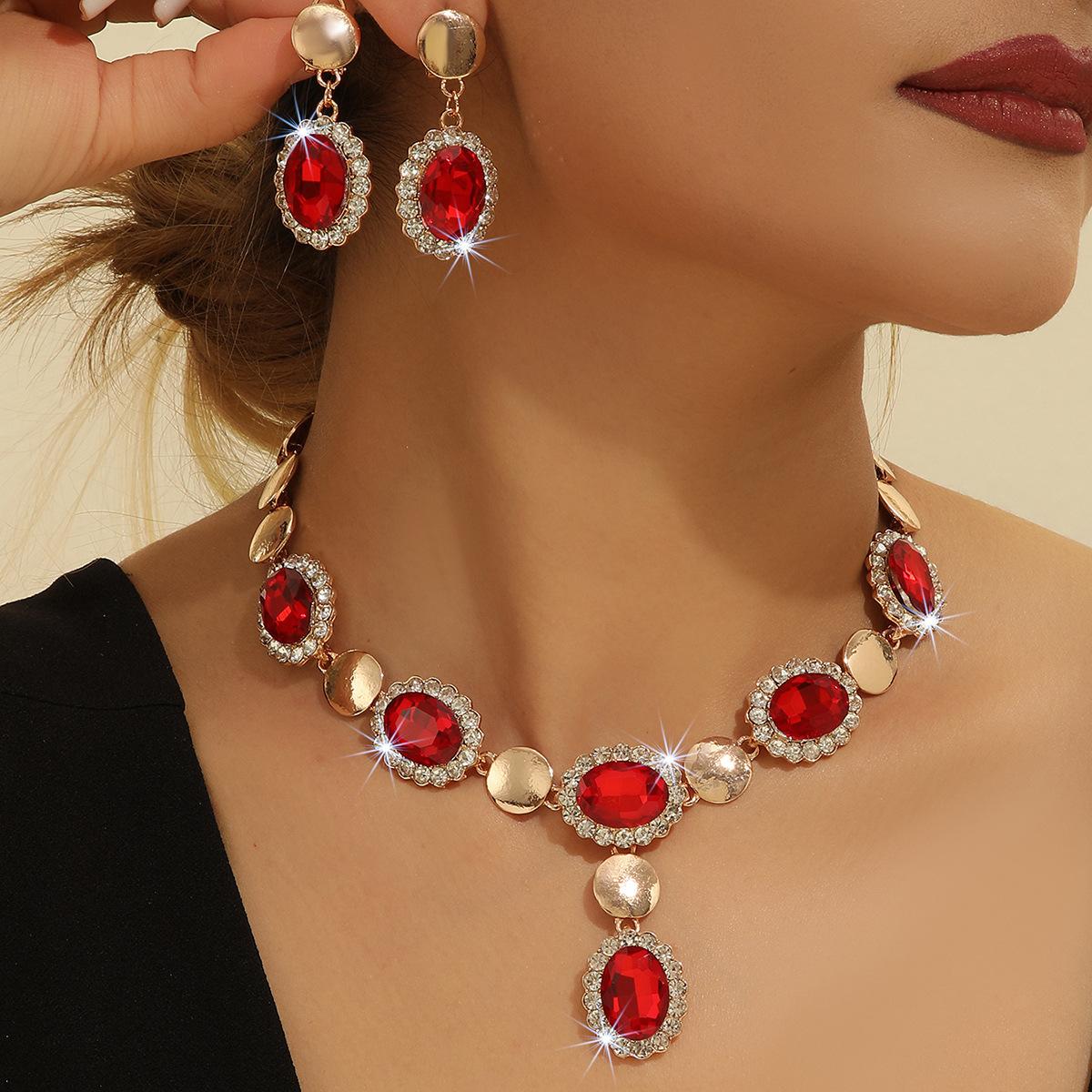 

Fashion Bijouterie Sets For Women s Jewelry красный