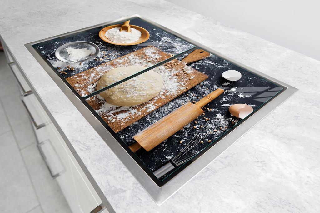 SZKLANA PŁYTA OCHRONNA NA KUCHENKĘ 85x52 KUCHNIA