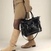 Niche Ins Versatile Handbag Locomotive Bag 2025 New Bag Fashion Women's Bag Single Shoulder Oblique Span Bag