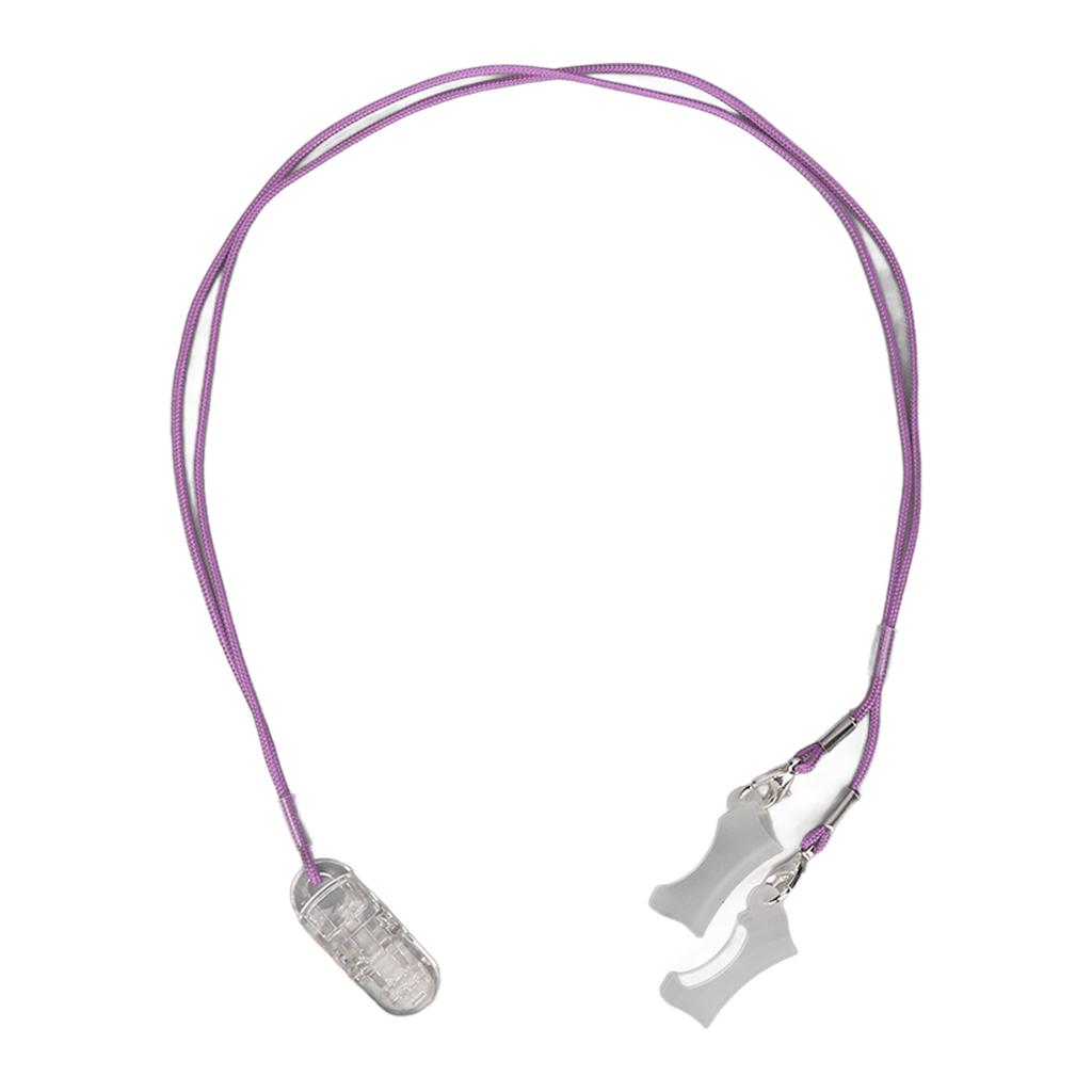 Hearing Device Clip Holder Portable Simple Fashionable Flexible Sound Amplifier Lanyard for Kid Elderly Binaural