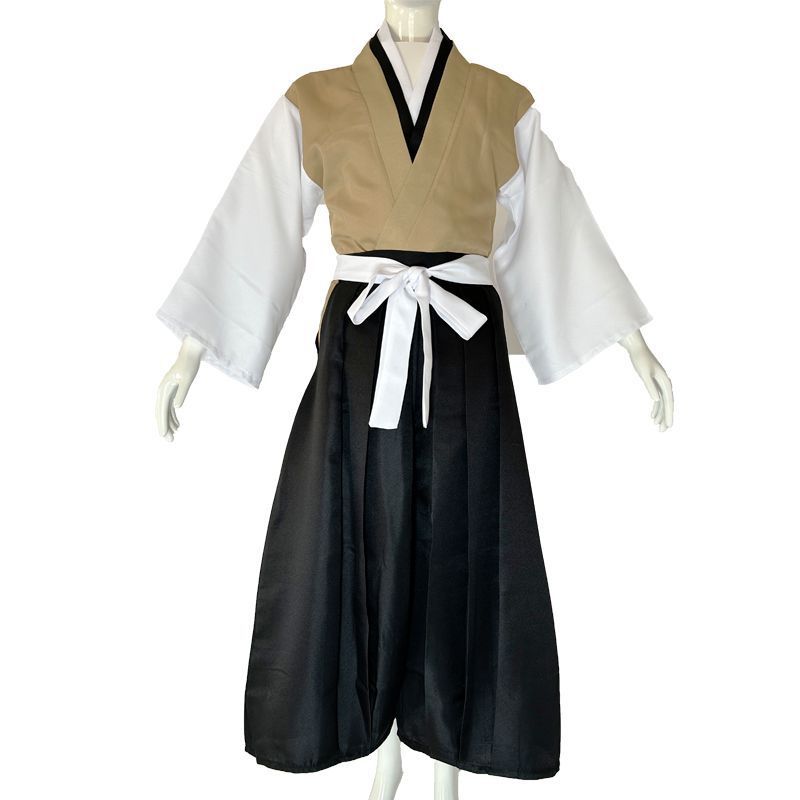 Anime Tsugikuni Yoriichi Cosplay Costume Wig Halloween Party Kimono